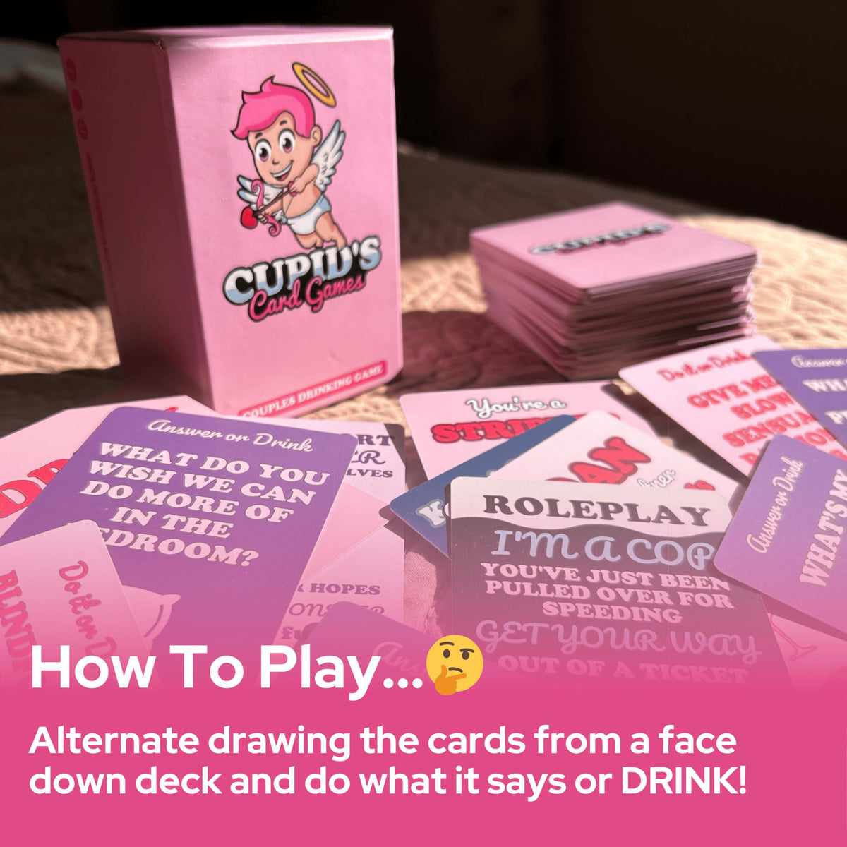 Cupid's Card Games inclusive-design ensures safe, enjoyable play for couples.