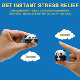Brightly colored animals reduce stress during quiet time and play.