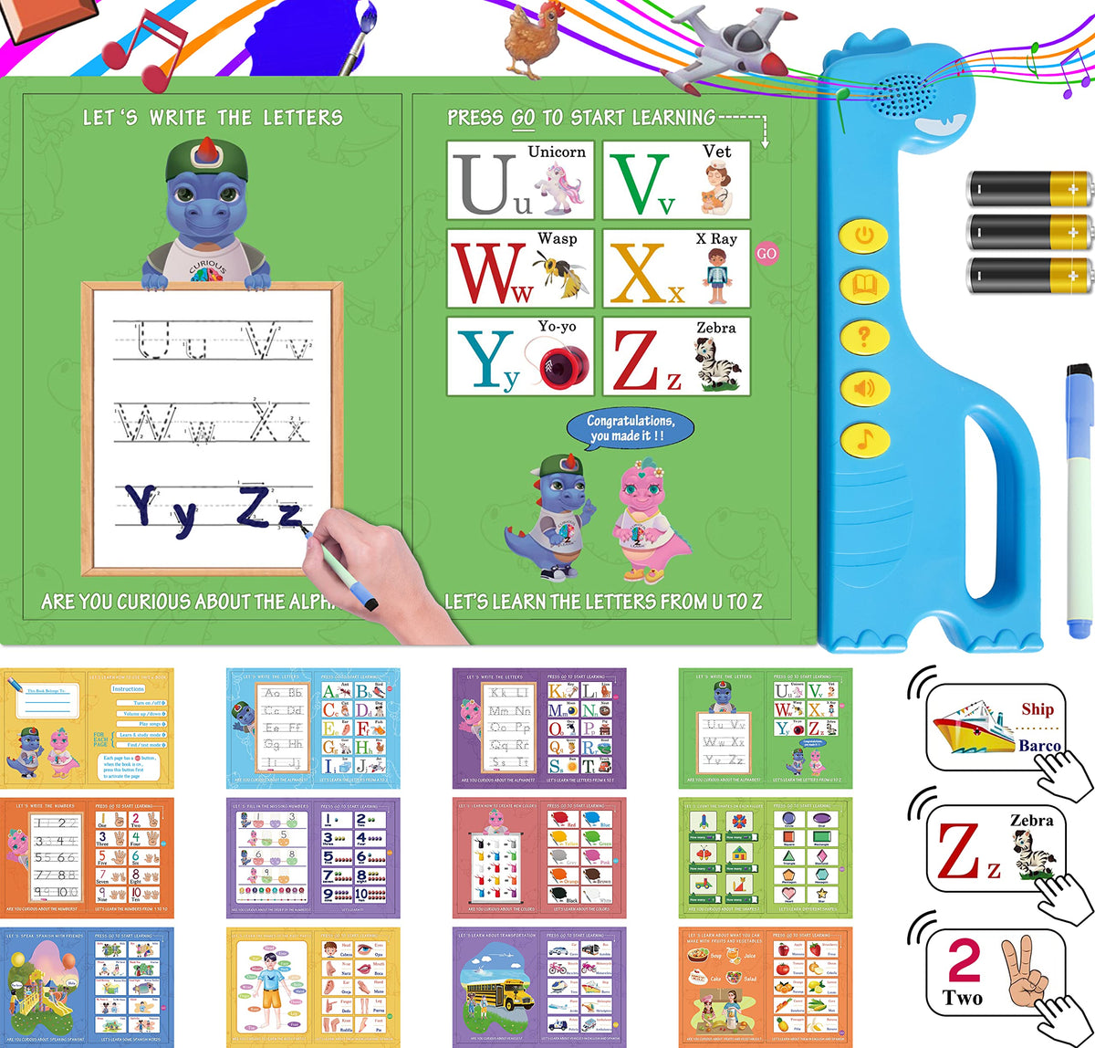 Curious 2 Learn gift-ready learning toy for 3+.
