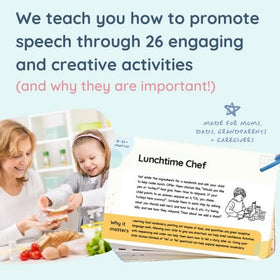 Curious Baby protective coating keeps cards clean and durable after daily handling.