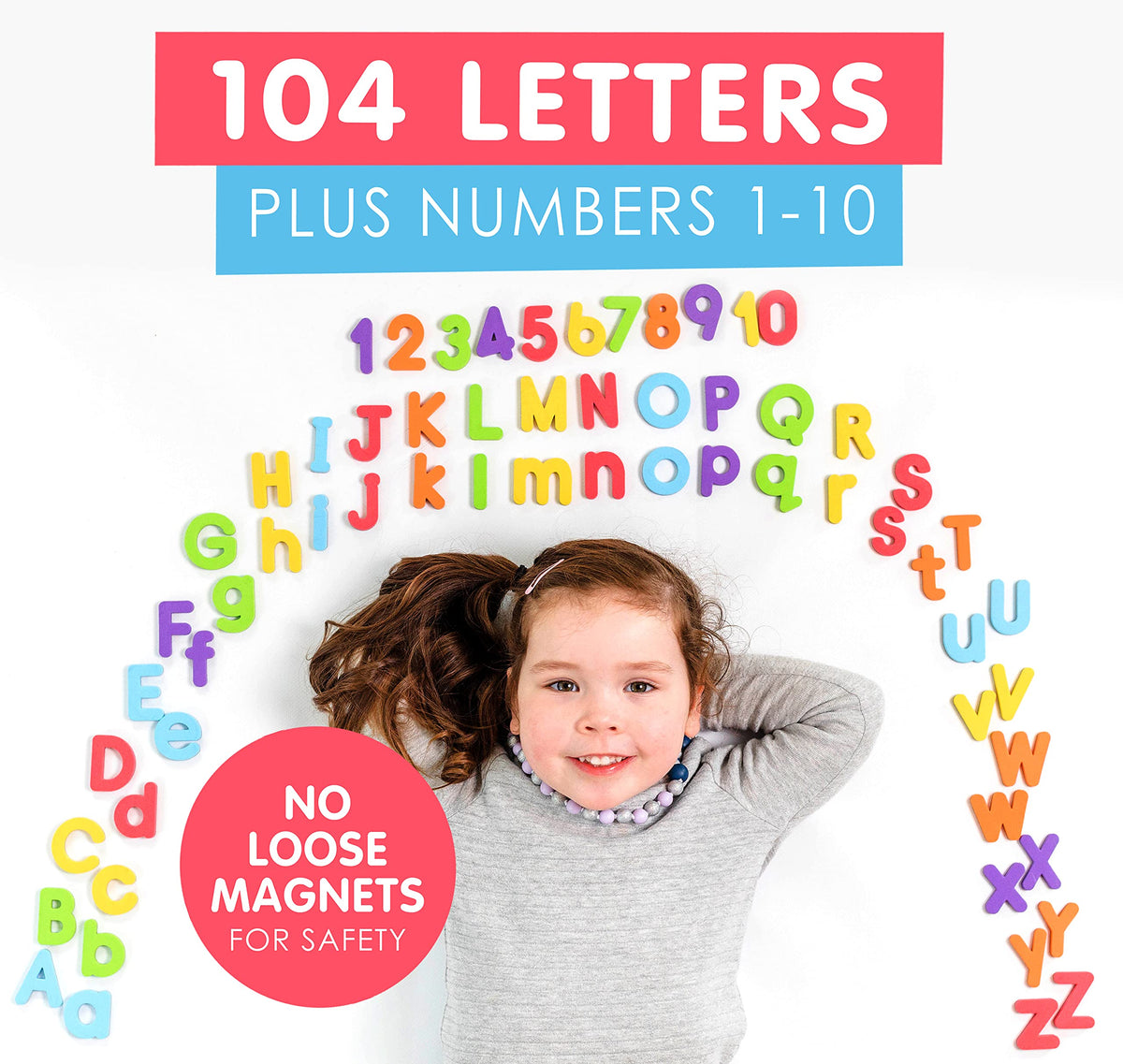 Curious Columbus numbers 1-10 magnets invite simple counting.