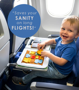 Away We Go airplane scene from Quiet Book sparks travel storytelling