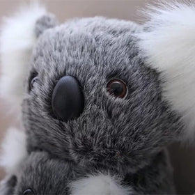 Cute Rabbit koala plush with big eyes, ideal for imaginative play.