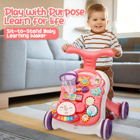 CUTE STONE activity panel detachable invites motor play and color discovery.