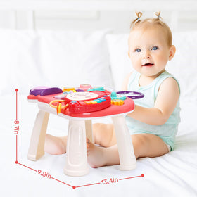 CUTE STONE non-toxic ABS construction with smooth edges ensures safe exploration.