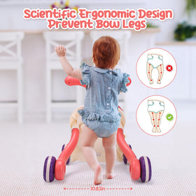 CUTE STONE stable walker design with a robust structure for safe practice.
