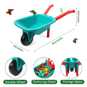 CUTE STONE 54-piece flower garden DIY parts sparking creativity