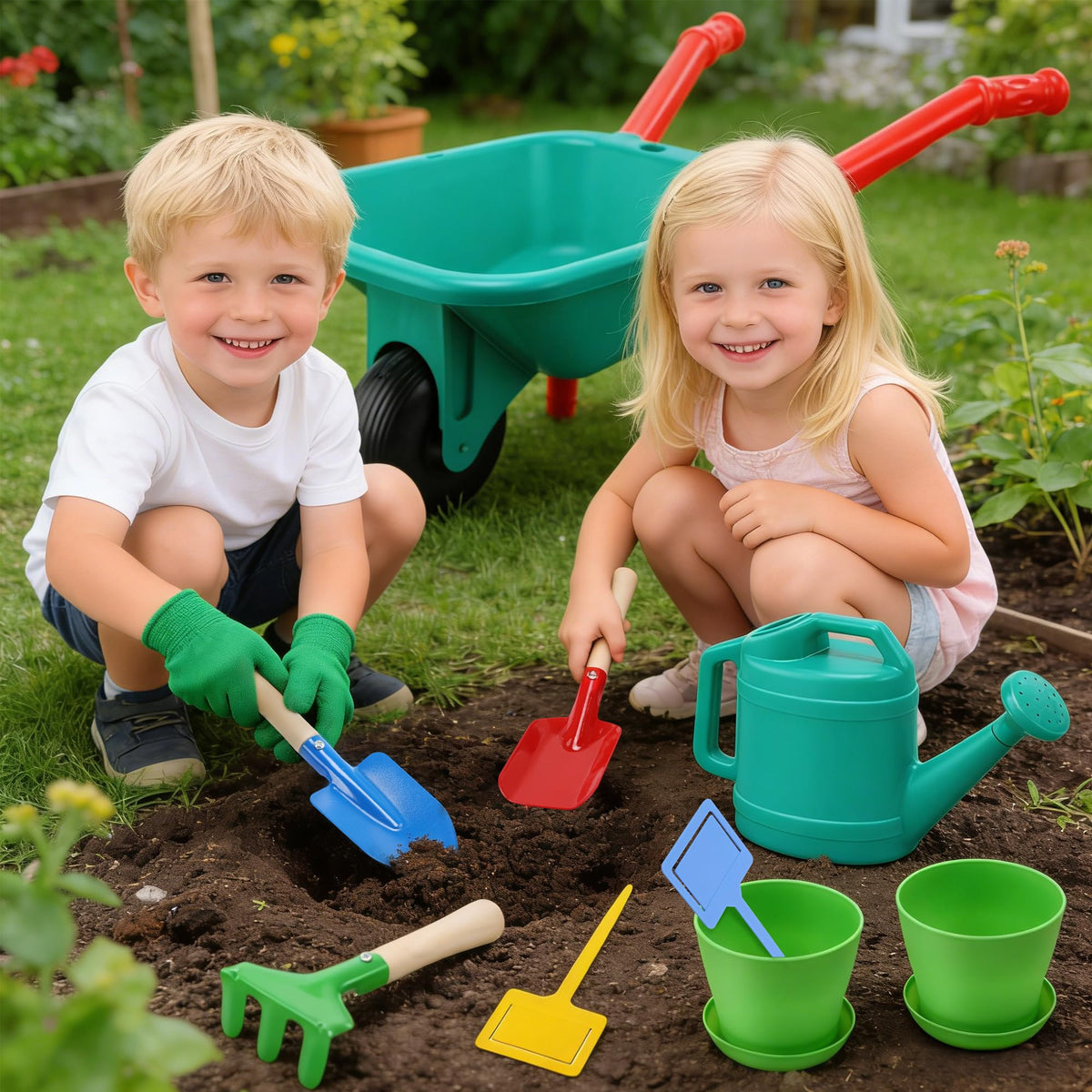 Cute Stone educational garden toys stimulate curiosity and hands-on exploration