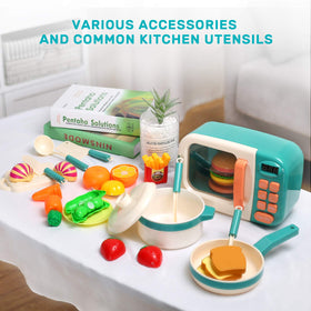 Educational play kitchen by CUTE STONE ready for creative learning