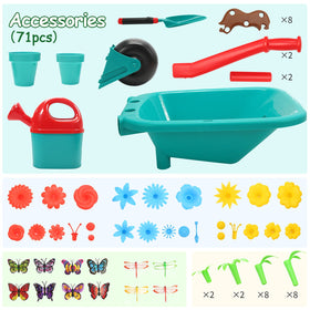 Durable, odor-free CUTE STONE plastic for loam and topsoil play