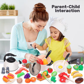 Cute Stone gift-ready kitchen set for ages 3 and up