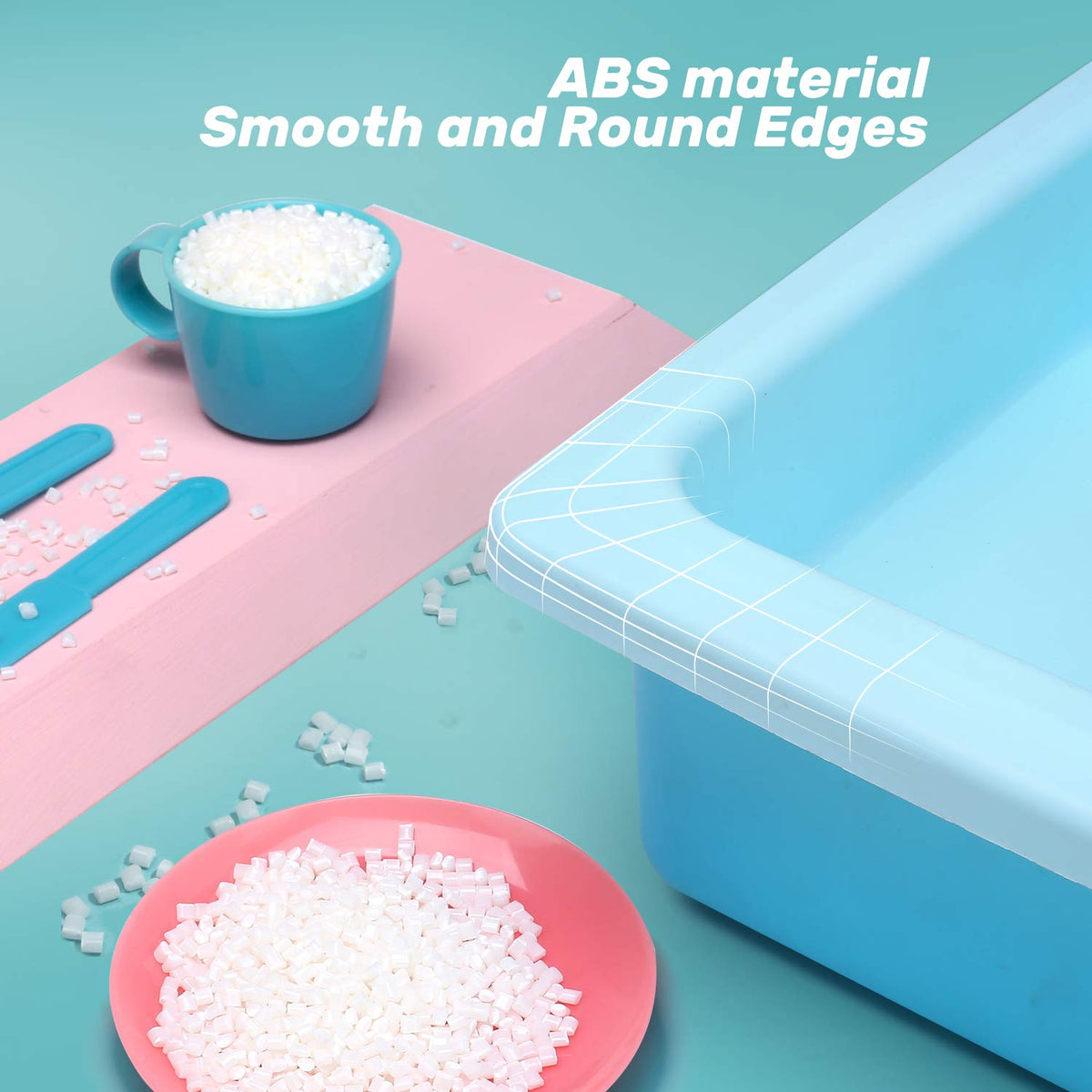 Cute Stone included accessories like cups and dish rack enhance role-play