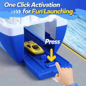 CUTE STONE compact toy boat designed for safe indoor use.