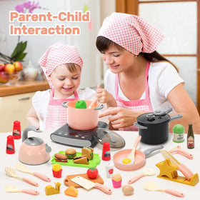 CUTE STONE induction cooker with lights and sounds enhances engagement