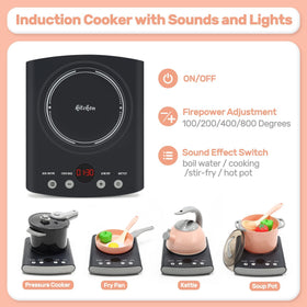CUTE STONE toy kettle adding authentic sounds for immersive playtime