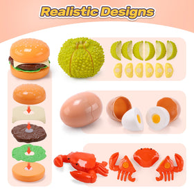 Cute Stone kid-sized utensils fit small hands for simple role-play actions.