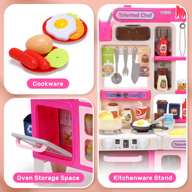 CUTE STONE pots, pans, and utensils enable realistic meal prep