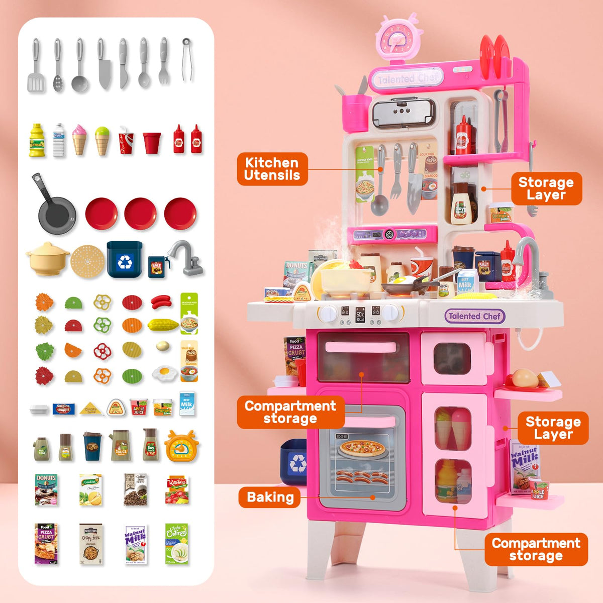 CUTE STONE durable eco-friendly plastic ensures safe indoor play