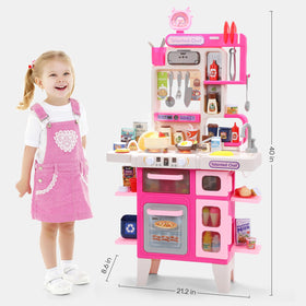 CUTE STONE spice bottles and tableware inspire organized kitchen play