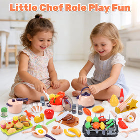 Cute Stone peelable-cutting-food-crab-banana boosts realistic cutting play and fine motor skills.