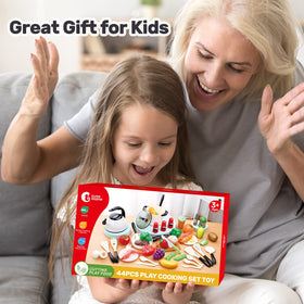 Cute Stone peas and bananas peelable play food for interactive fun
