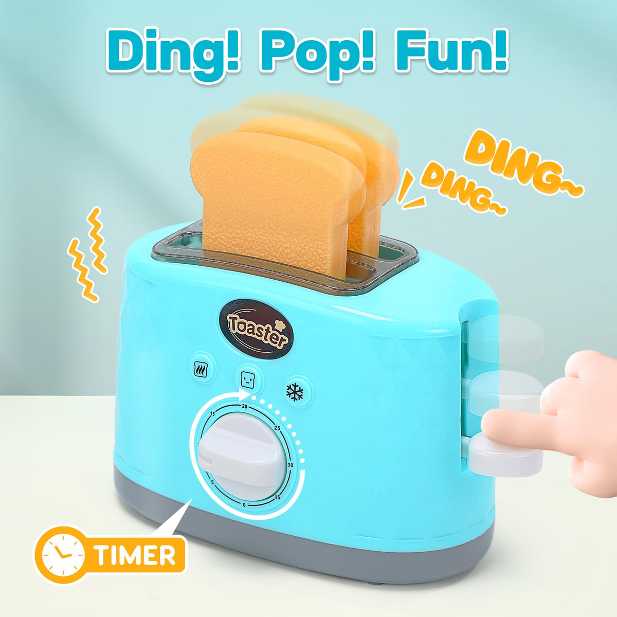 CUTE STONE play food collection enhances complete kitchen scenarios for kids