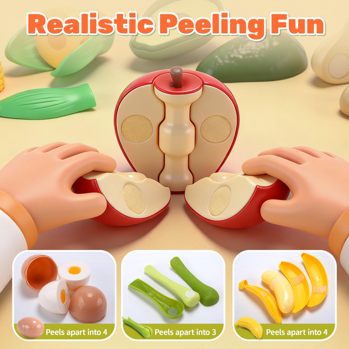 CUTE STONE pots and pans for pretend cooking fun