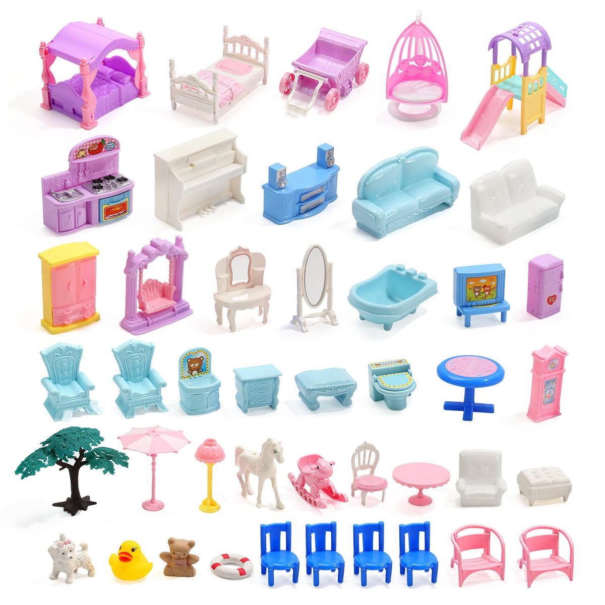 Cute Stone safe ABS plastic materials ensure sturdy, non-toxic play.