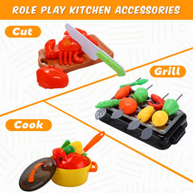 CUTE STONE fast food and desserts for imaginative restaurant-style play.