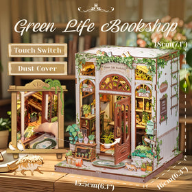 Cutebee Book Nook Kit 3d-wooden-puzzle for an engaging hands-on project.