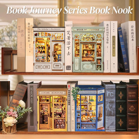 CUTEBEE Book Nook Kit assembly guide helps smooth, enjoyable building.