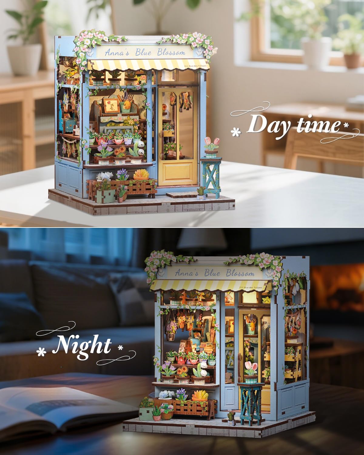 CUTEBEE Book Nook Kit assembly progress demonstrates a rewarding DIY journey