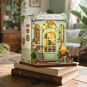 CUTEBEE Book Nook Kit arrives complete for a smooth build.