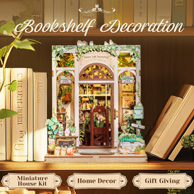 Cutebee Book Nook Kit miniature-house-diy to boost creativity and mindful crafting.