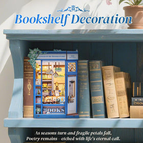 CUTEBEE Book Nook Kit tiny books add tactile charm to any desk.