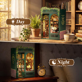 CUTEBEE Owl Bookstore shelves detail boosts Renaissance ambiance on display