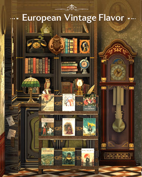CUTEBEE Book Nook Owl Bookstore step-by-step guide for beginners