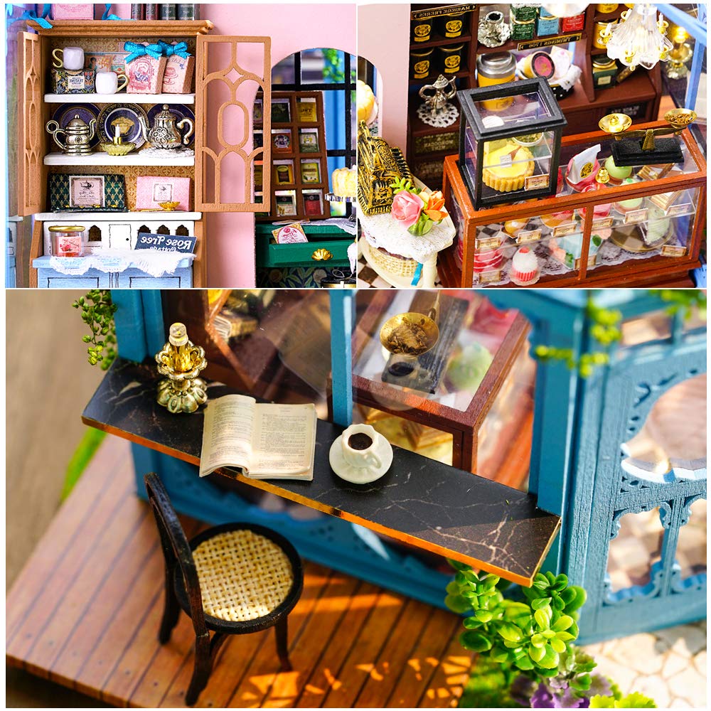 CUTEBEE LED-light detail adds warm ambiance to the finished scene.