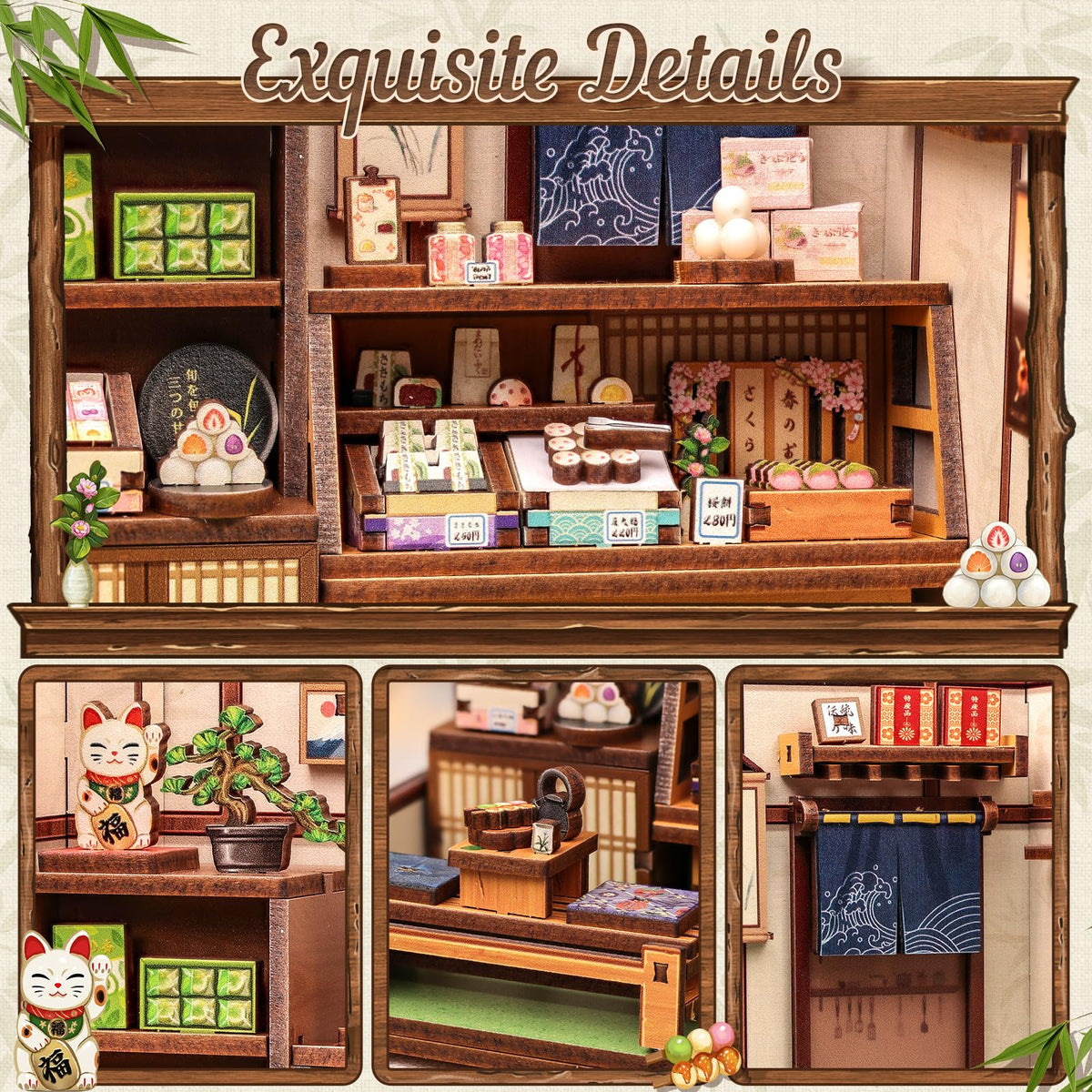 CUTEBEE gift-ready wagashi kit for friends and family crafts lovers.