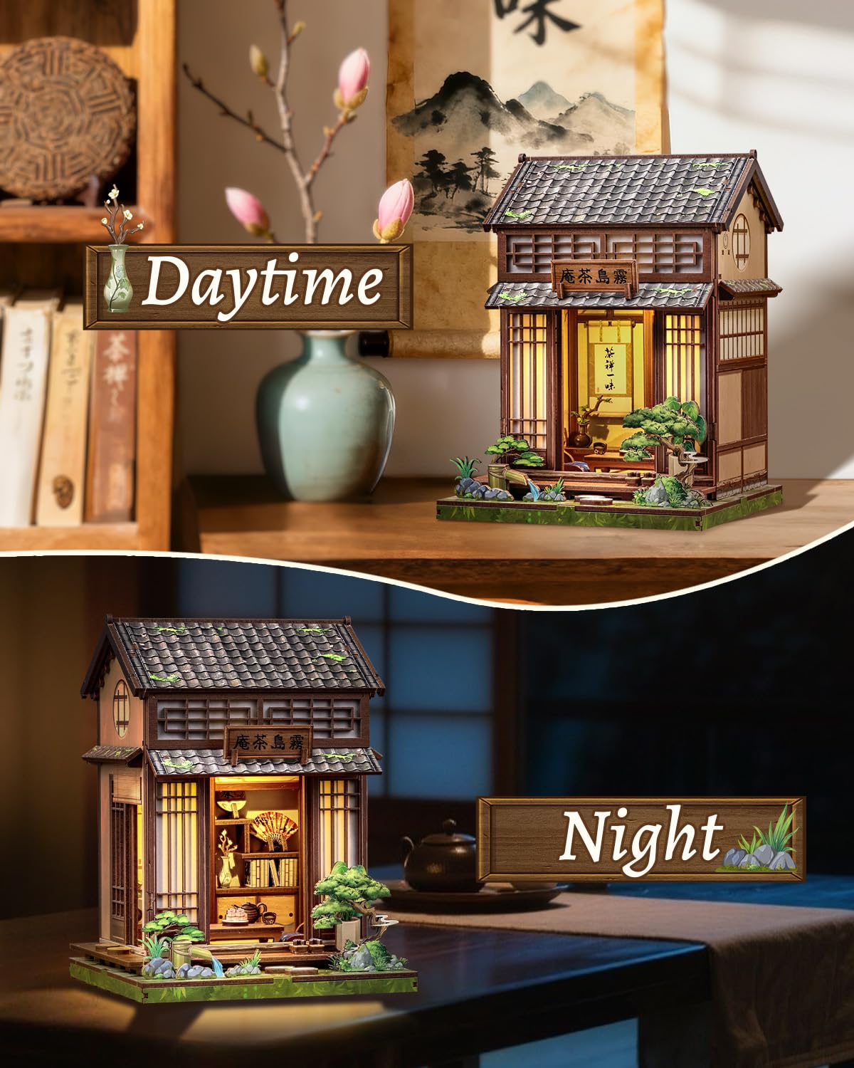 CUTEBEE Tea House Gift idea for Japanese culture lovers and crafters