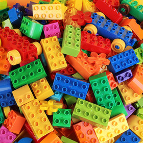 Cutedeer big blocks set with diverse shapes for imaginative construction.