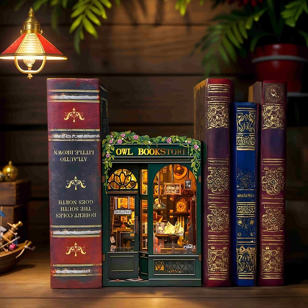 Cutefun Book Nook step-by-step instructions guide a satisfying build