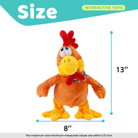 Cuteoy interactive musical chicken plush singing experience for kids