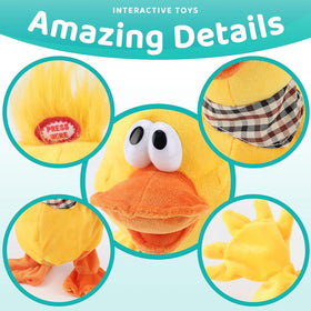 Cuteoy duck is best enjoyed with supervision for children under six.