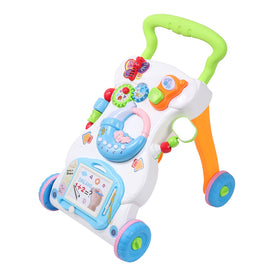 Cuterabit 2-in-1 sit-to-stand walker with piano supports early walking practice