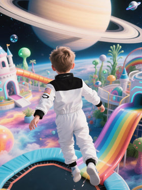 Cuteshower astronaut costume sized for 5-7 years