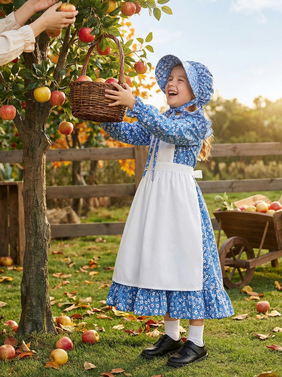 Cuteshower Pioneer Dress made for soft, breathable comfort during playtime and events.
