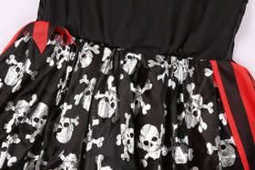 Cuteshower pirate costume on a child inspires adventure.