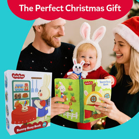 CuteZone Busy Book makes a thoughtful gift for toddlers exploring routines and skills.