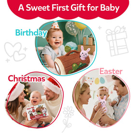 CuteZone soft plush gift set suitable for baby showers and birthdays